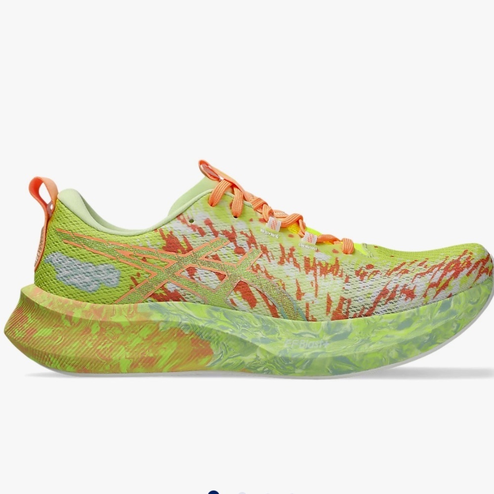 ASICS Women's Noosa Tri 16 Yellow Matcha Shoes - Picture 2 of 6
